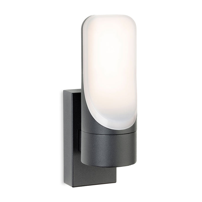 Eve LED Wall Light Graphite with Opal Diffuser