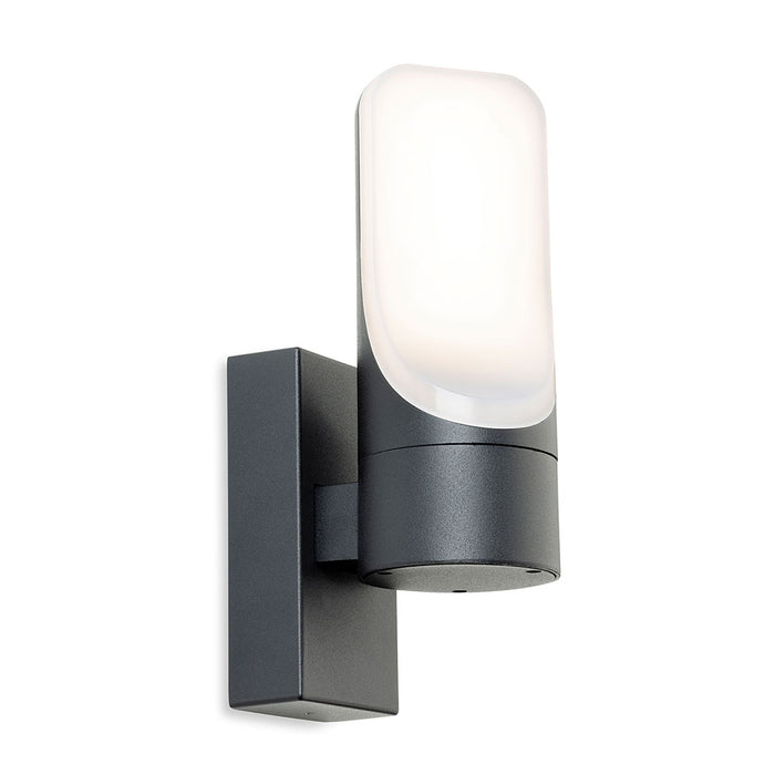 Eve LED Wall Light Graphite with Opal Diffuser