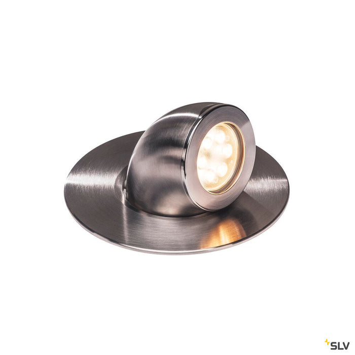 GIMBLE OUT, inground fitting, LED, 3000K, stainless steel 316, 36°, IP67