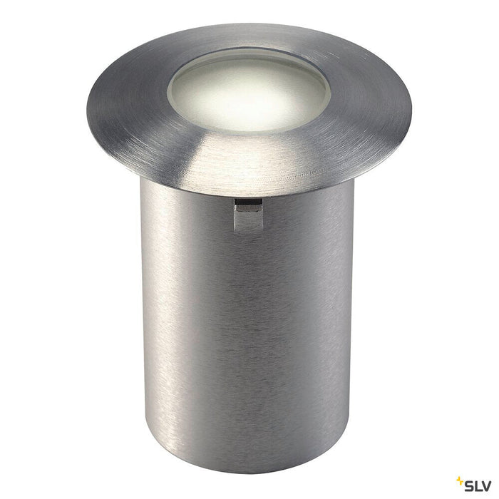 TRAIL-LITE 60, outdoor inground fitting, LED, 3000K, IP65, stainless steel 316, frosted glass insert