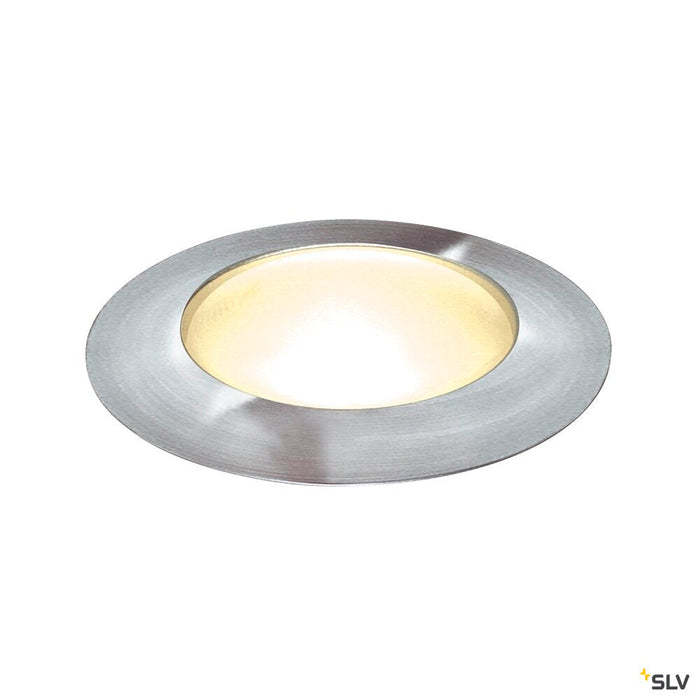 POWER TRAIL-LITE 42, outdoor inground fitting, LED, 3000K, IP67, round, stainless steel 316