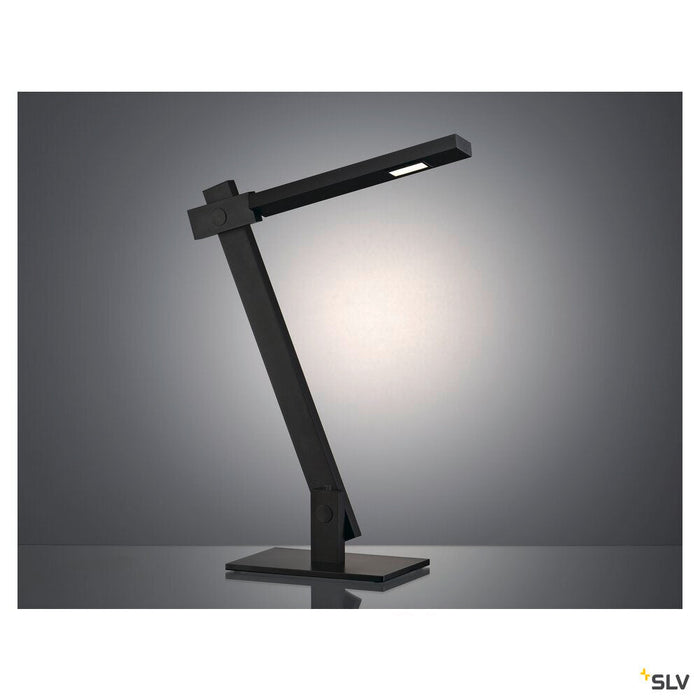 MECANICA PLUS TL, indoor LED table lamp, 2700-6500K, black