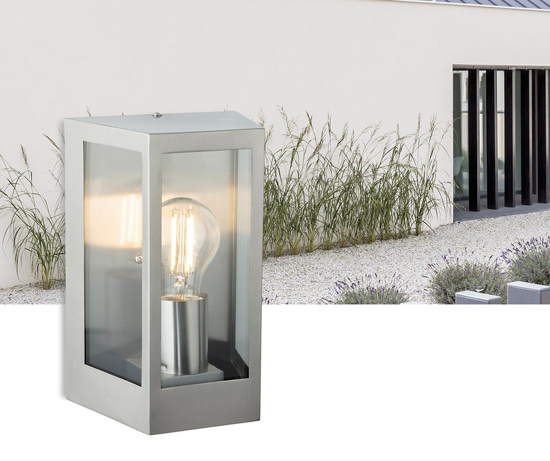 Brandon Wall Light Stainless Steel