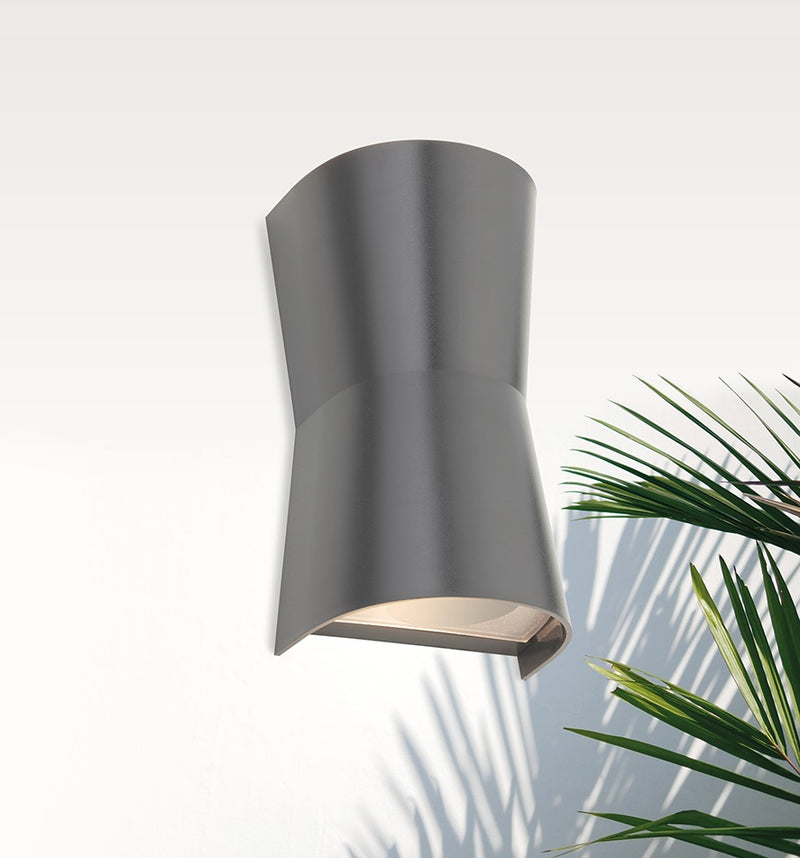 Duke Resin 2 Light Wall Graphite