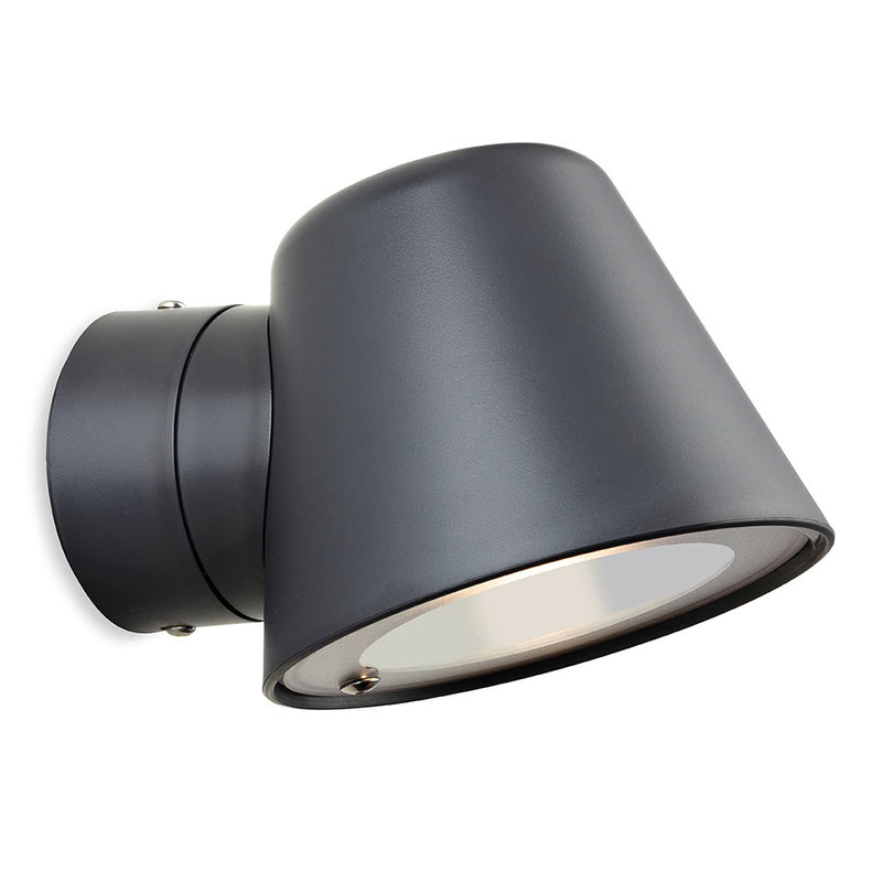 Cliff Resin Wall Light Graphite