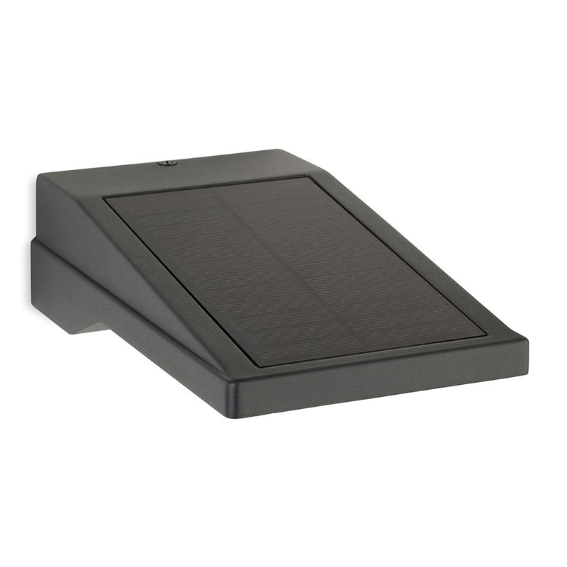 Cyrus LED Solar Wall Light with PIR Graphite