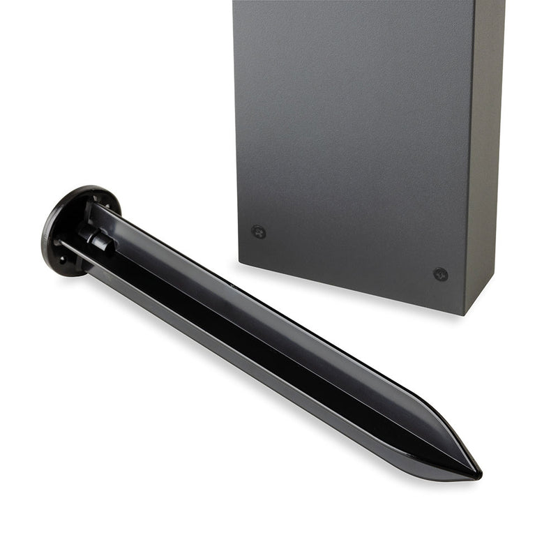 Cyrus LED Solar Post with PIR Graphite