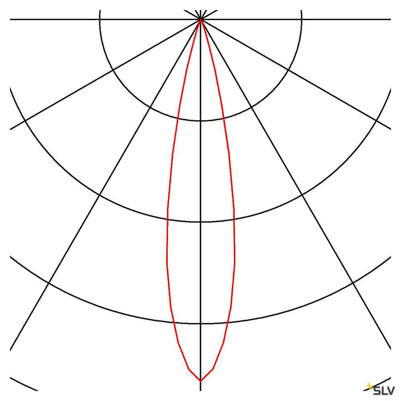 H-LIGHT 1, recessed fitting, LED, 2700K, round, white, 20°, 11,5W, incl. driver, clip spring
