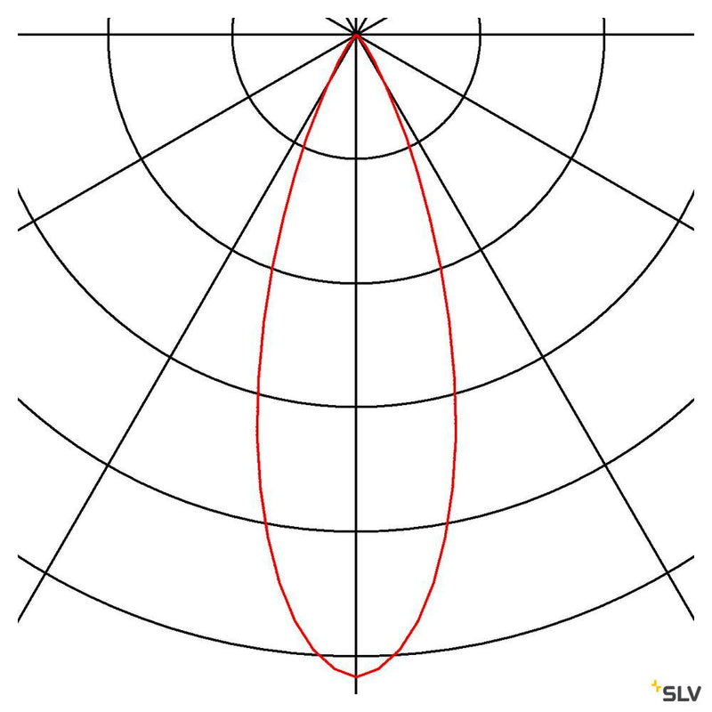 HELIA, wall and ceiling light, single-headed, LED, 3000K, 35°, black
