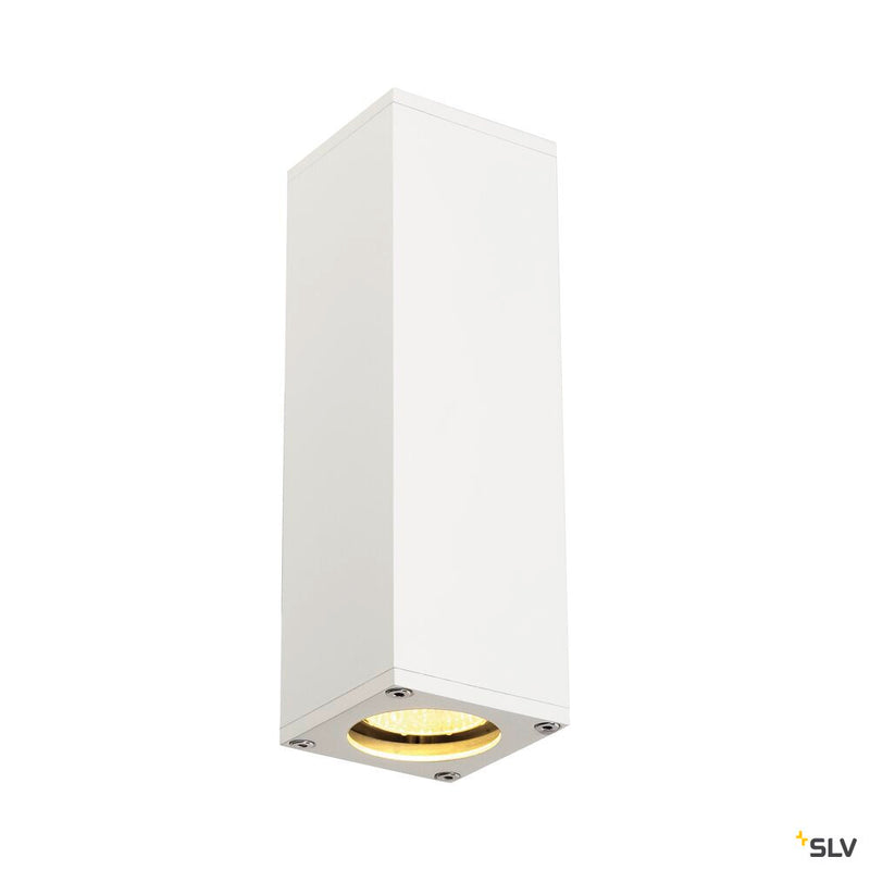 THEO UP/DOWN, QPAR51, wall light, white, max. 2x50W