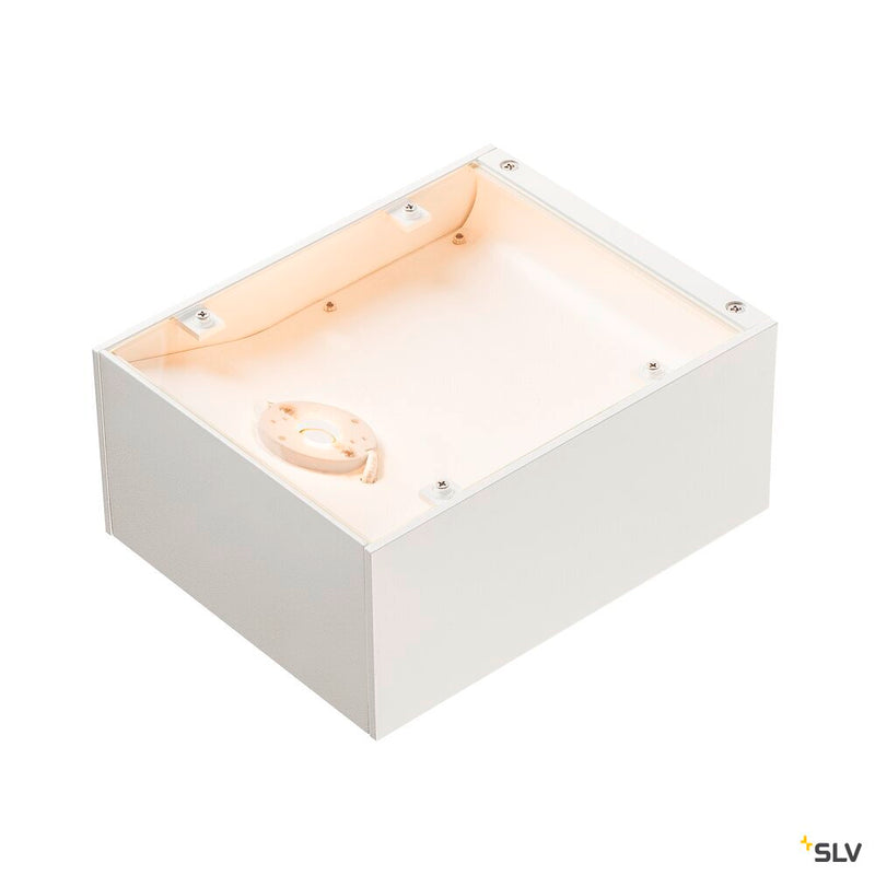 SHELL 15, WL, LED Indoor surface-mounted wall light, 3000K, white