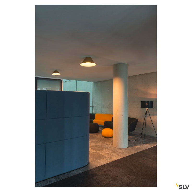 FENDA, floor stand, A60, black, without shade, max. 40W