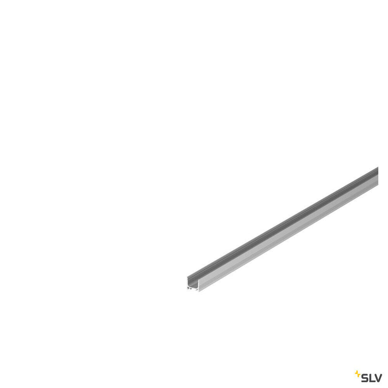 GRAZIA 10, surface mounted profile, LED, standard, grooved, 2m, aluminium