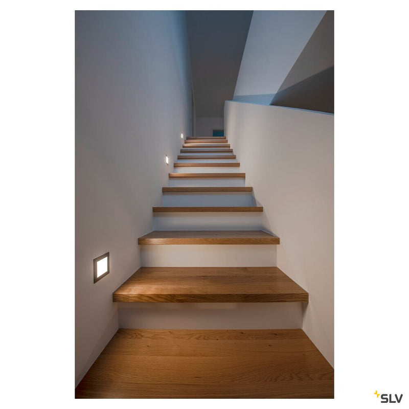 FRAME LED 230V BASIC, LED Indoor recessed wall light, 2700K