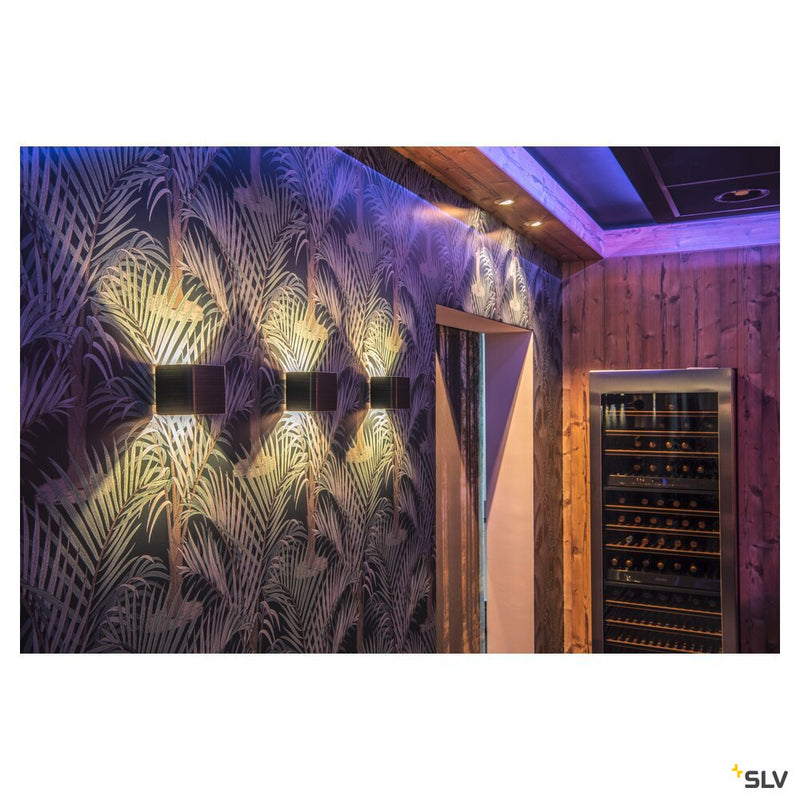 MANA, wall light, LED, 2000K-3000K Dim to Warm, white, W/H/D 9,6/8,5/8,8 cm