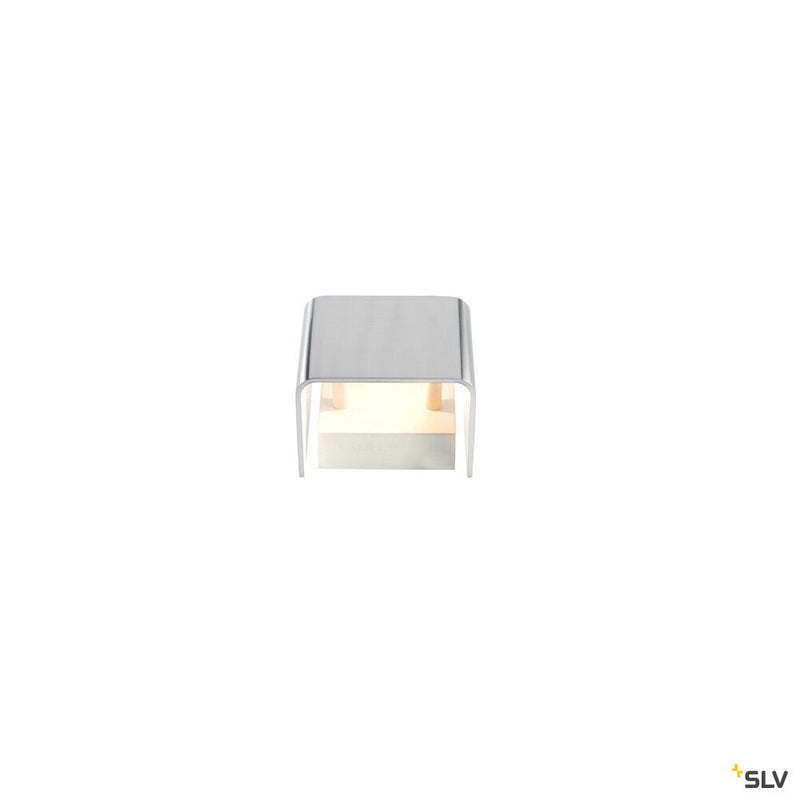 MANA, lamp shade, aluminium, polished aluminium, L/H/T 12/10/9 cm