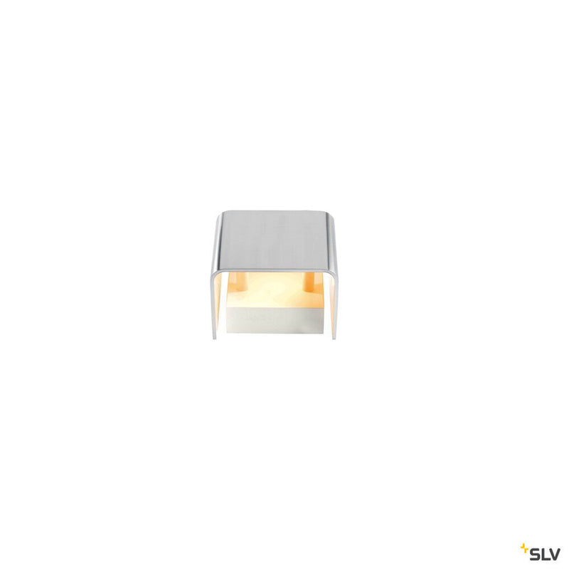 MANA, lamp shade, aluminium, polished aluminium, L/H/T 12/10/9 cm
