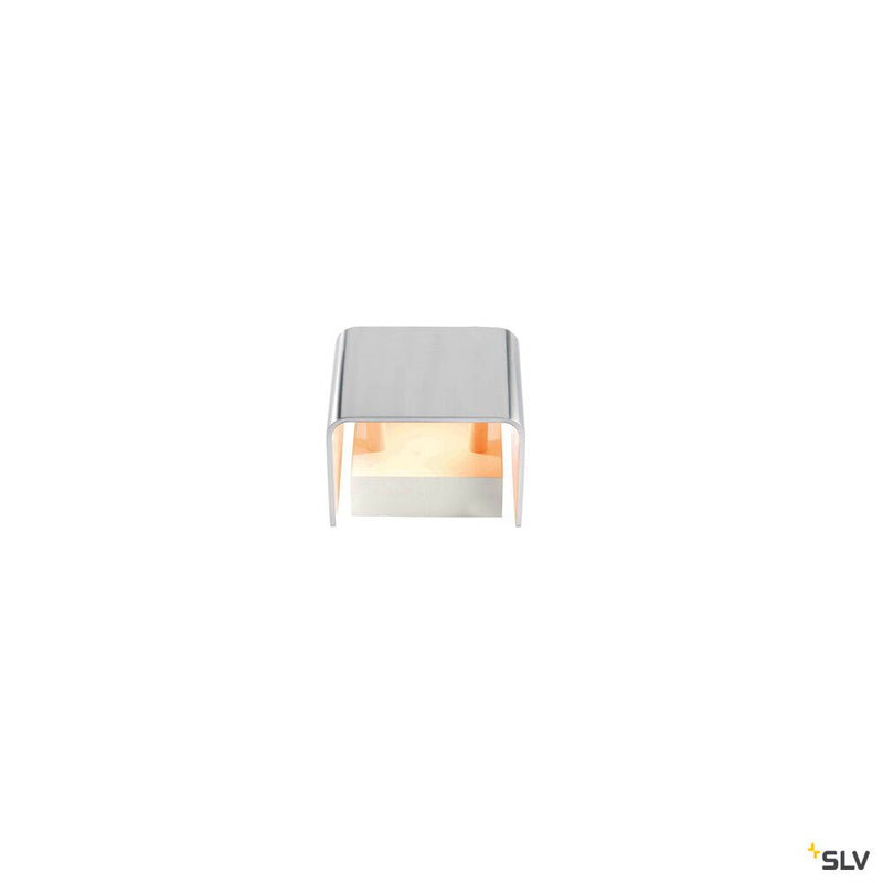 MANA, lamp shade, aluminium, polished aluminium, L/H/T 12/10/9 cm