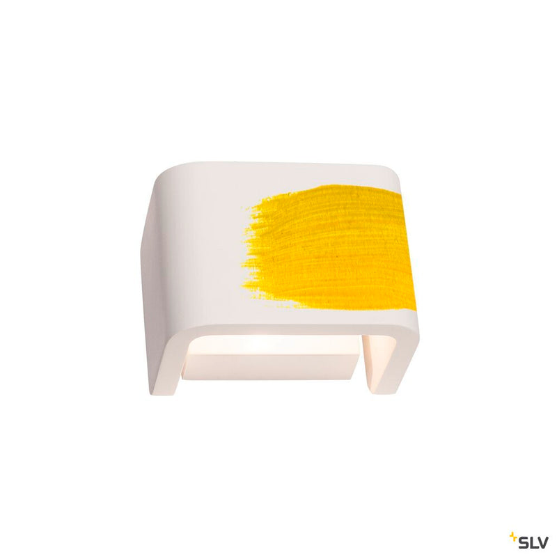 MANA, lamp shade, W/H/D 13,5/10/9,9 cm, plaster, white