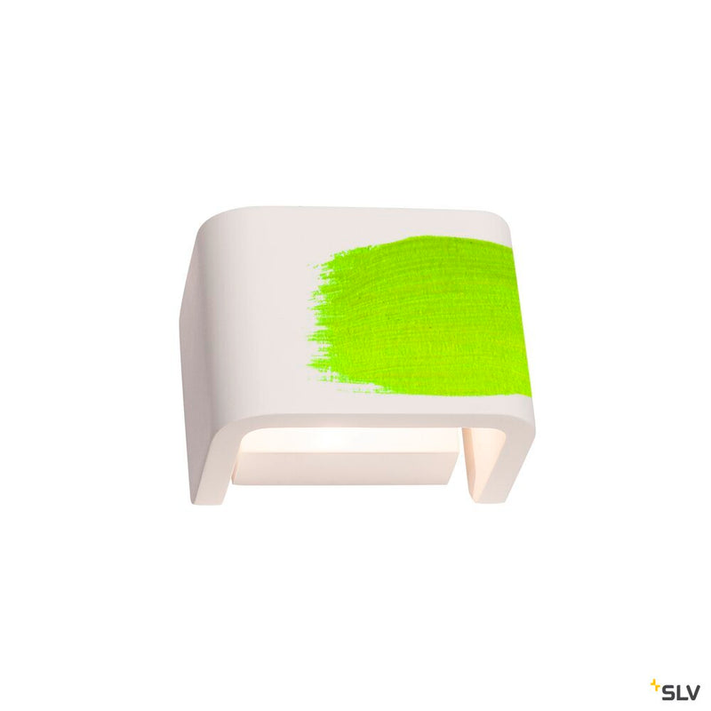 MANA, lamp shade, W/H/D 13,5/10/9,9 cm, plaster, white