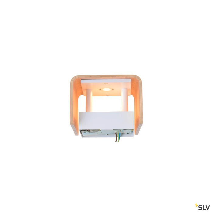 MANA, wall light, LED, 2000K-3000K Dim to Warm, white, W/H/D 9,6/8,5/8,8 cm