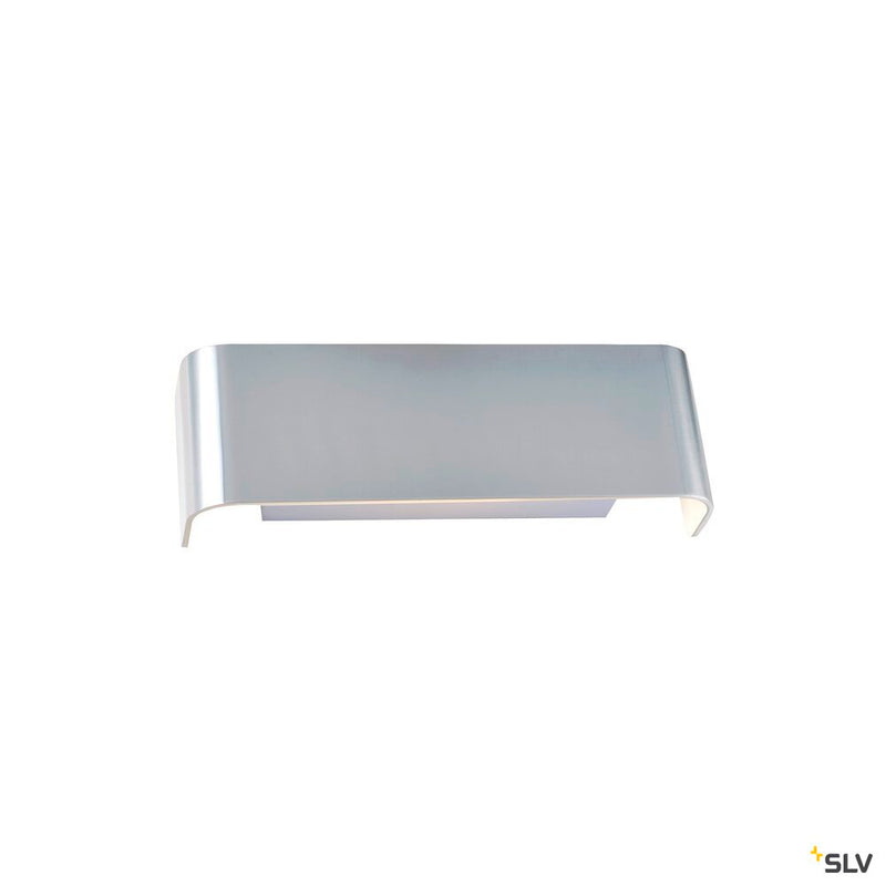 MANA, lamp shade, aluminium, polished aluminium, L/H/T 29/9,5/7 cm