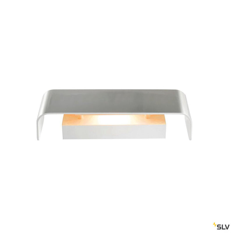 MANA, lamp shade, aluminium, polished aluminium, L/H/T 29/9,5/7 cm