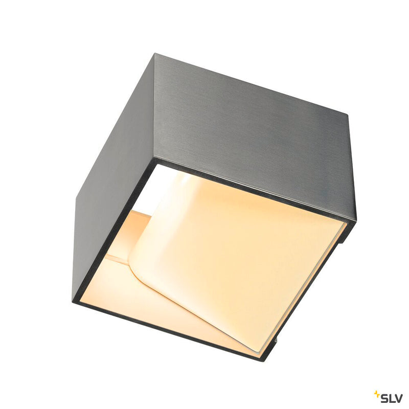 LOGS IN, wall light, LED, 2000K-3000K Dim to Warm, aluminium/white