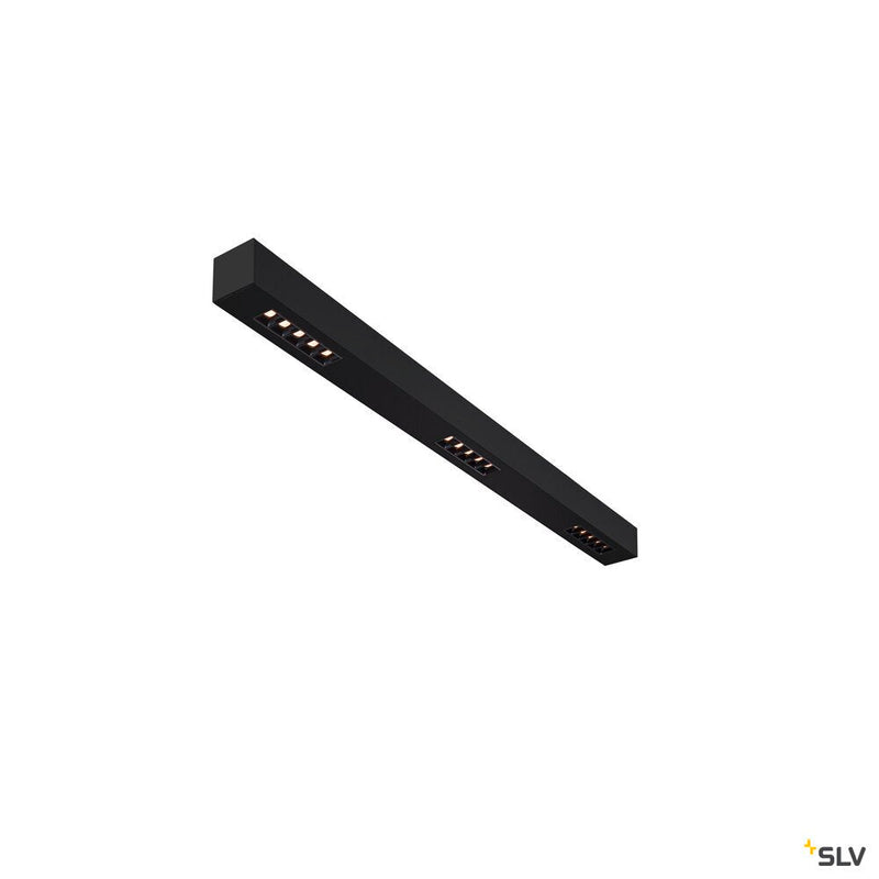 Q-LINE CL, LED Indoor surface-mounted ceiling light, 1m, BAP, black, 3000K