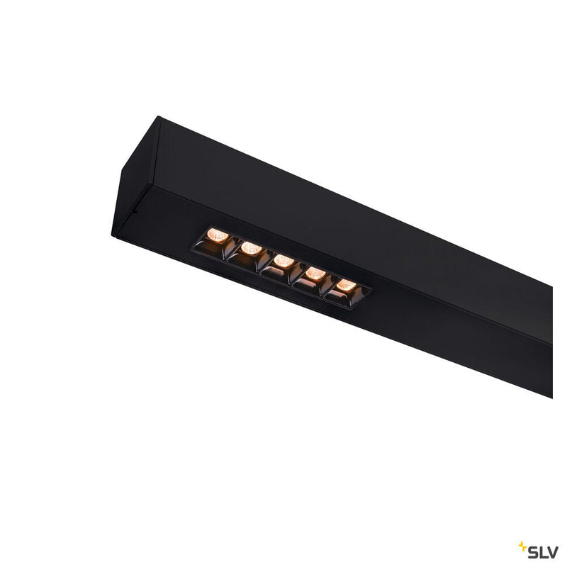 Q-LINE CL, LED Indoor surface-mounted ceiling light, 1m, BAP, black, 3000K