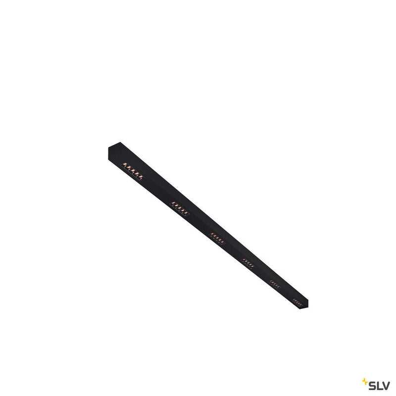 Q-LINE CL, LED Indoor surface-mounted ceiling light, 2m, BAP, black, 3000K