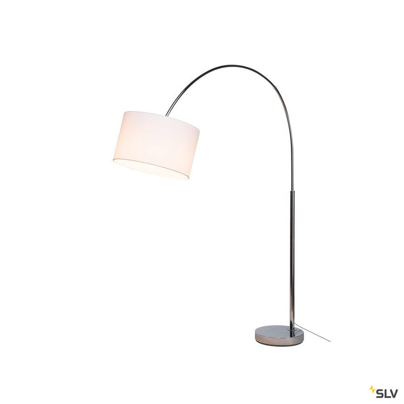 FENDA BOW BASIC, E27, chrome, max. 40W