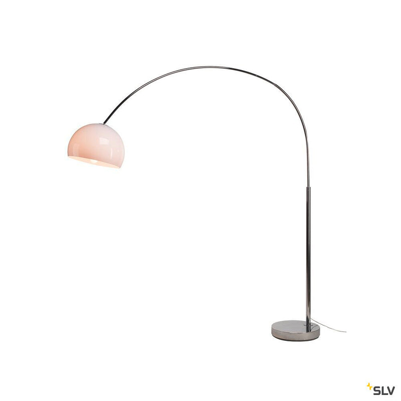 FENDA BOW BASIC, E27, chrome, max. 40W