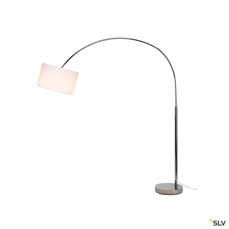 FENDA BOW BASIC, E27, chrome, max. 40W