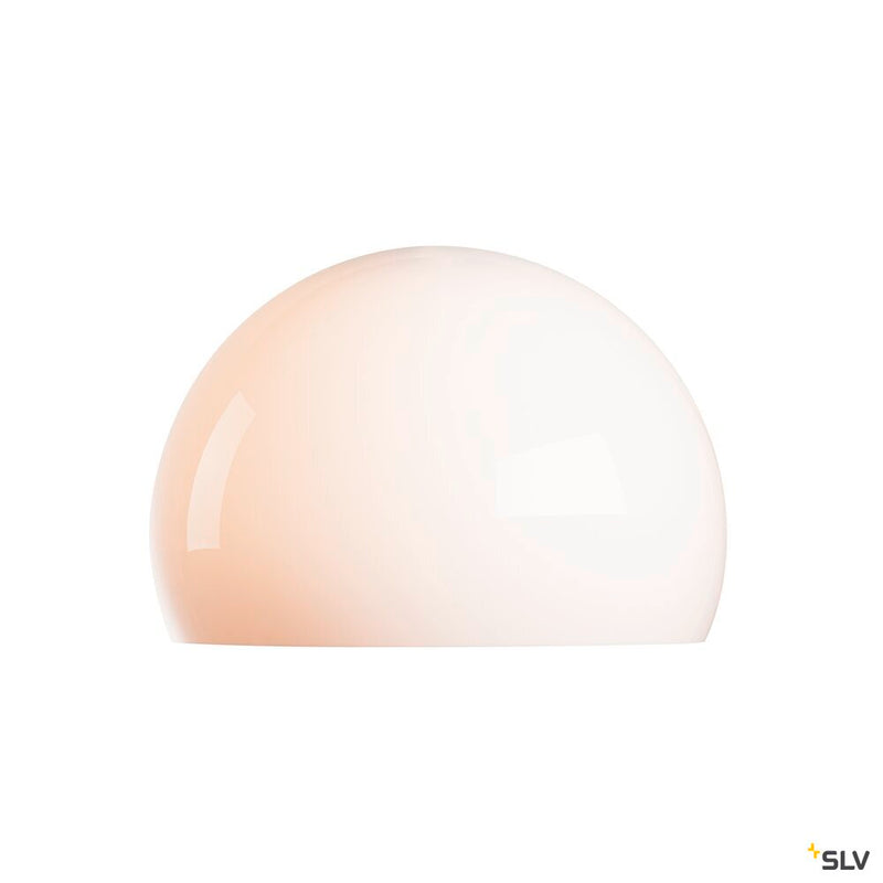 FENDA, globe, white, Ø40cm