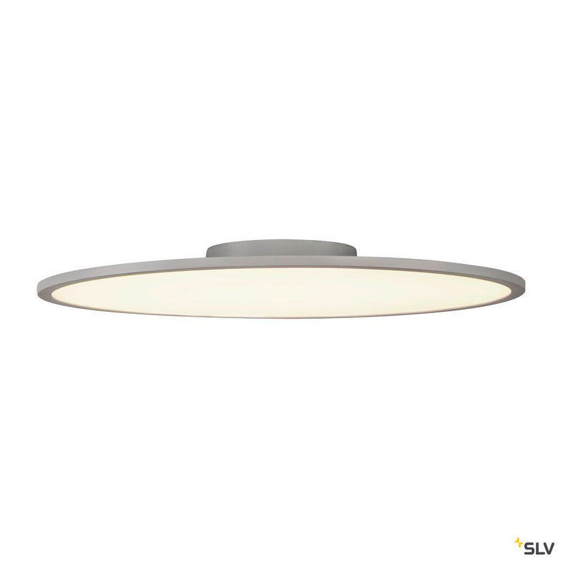 PANEL 60 round, LED Indoor surface-mounted ceiling light, silver-grey, 4000K