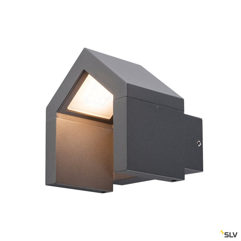 RASCALI WL, LED Outdoor surface-mounted wall light, anthracite, 3000K