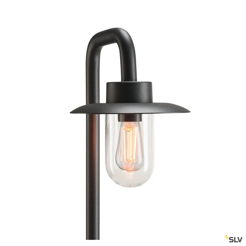 MOLAT POLE, Outdoor standing light, IP44, E27, anthracite, max. 60W