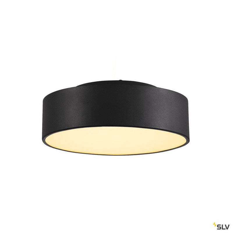 MEDO 30, ceiling light, LED, 3000K, black, 1-10V