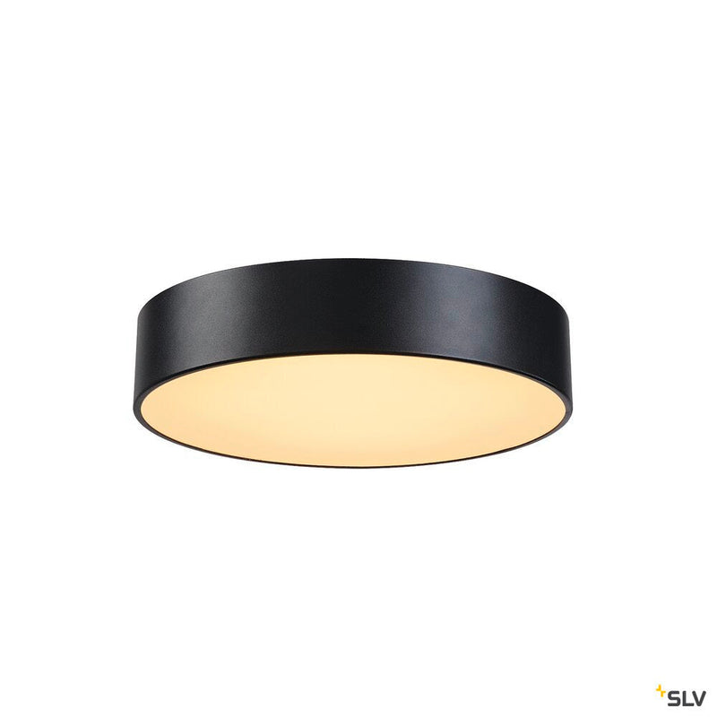 MEDO 40, ceiling light, LED, 3000K, black, 1-10V