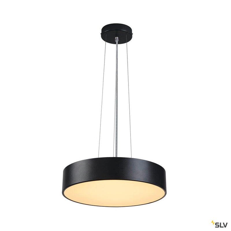 MEDO 40, ceiling light, LED, 3000K, black, 1-10V