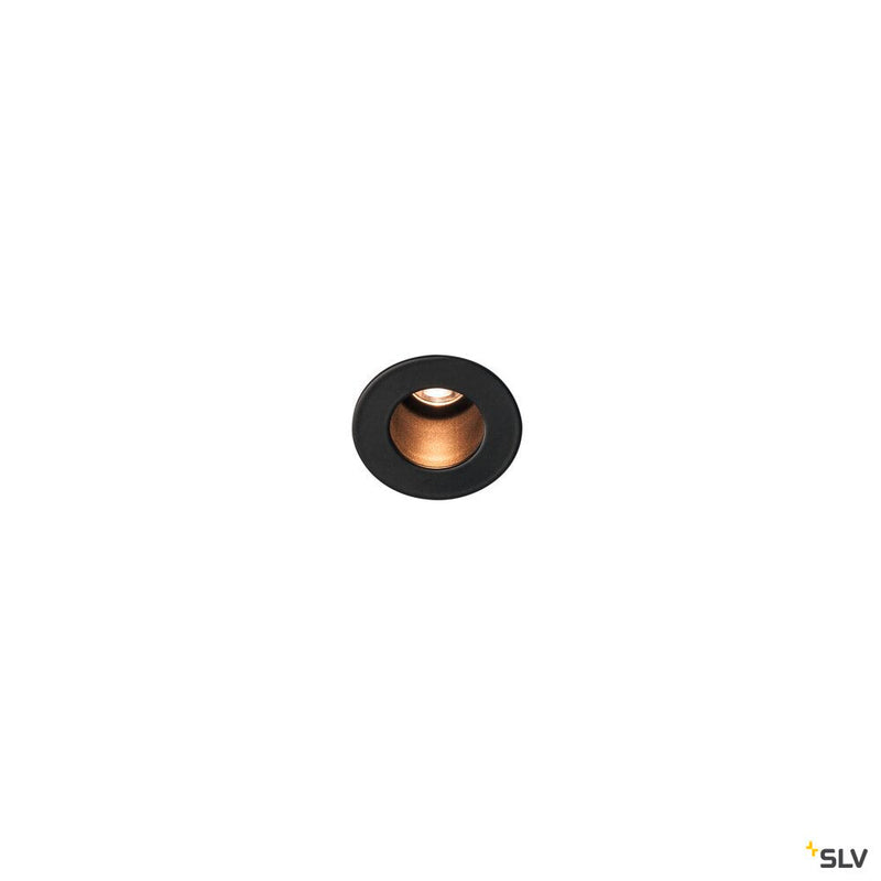 HORN MINI, recessed ceiling light, LED, 3000K, black, 12°