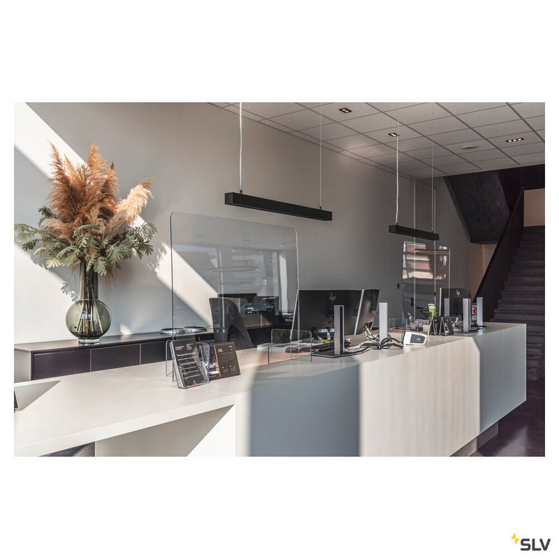 Q-LINE PD, LED Indoor pendant light, 1m, BAP, black, 4000K