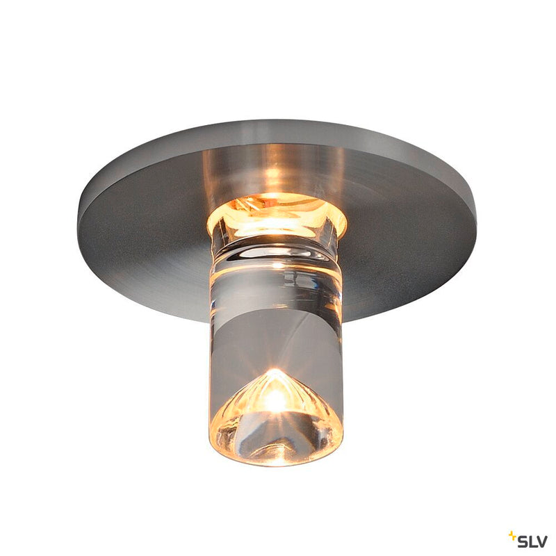 LIGHTPOINT, recessed fitting, LED, round, chrome, 3000K