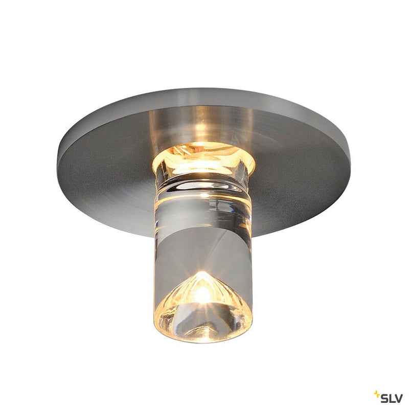 LIGHTPOINT, recessed fitting, LED, round, chrome, 3000K