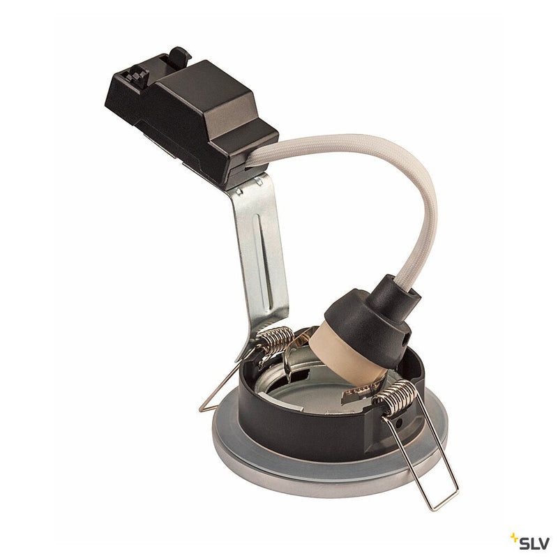 DOLIX OUT QPAR51, round, matt chrome