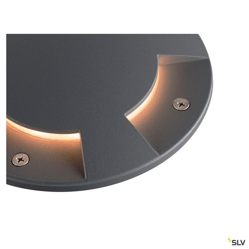 BIG PLOT cover, 4 outlets, anthracite