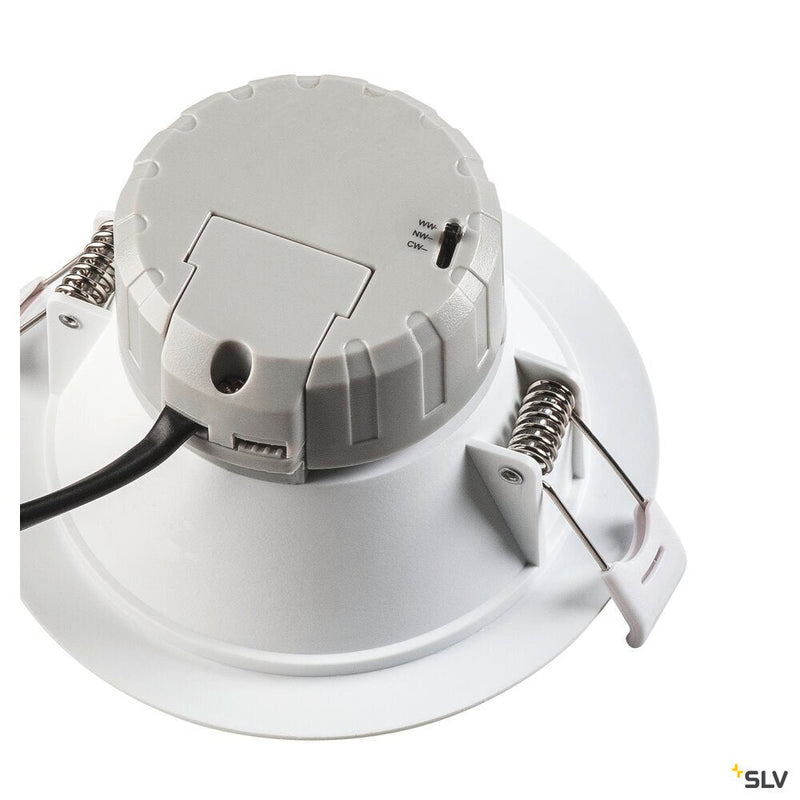 AKALO 83, DL, indoor recessed ceiling light, 3000K 4200K 5700K adjustable, white