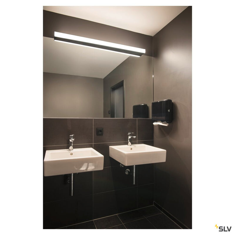 SIGHT LED, wall and ceiling light, 1150mm, black