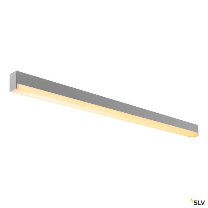 SIGHT LED, wall and ceiling light, 1150mm, silver-grey